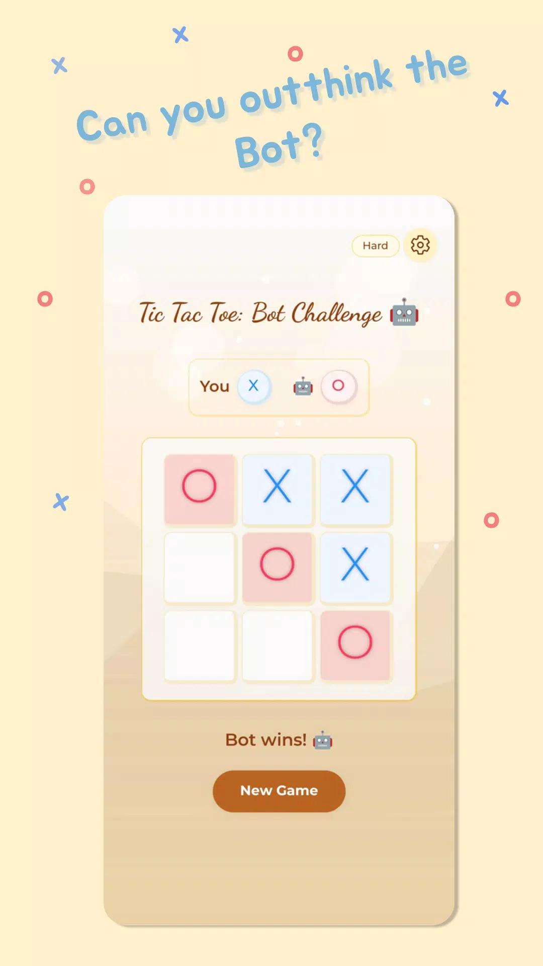 Tic Tac Toe: Bot Challenge Screenshot2