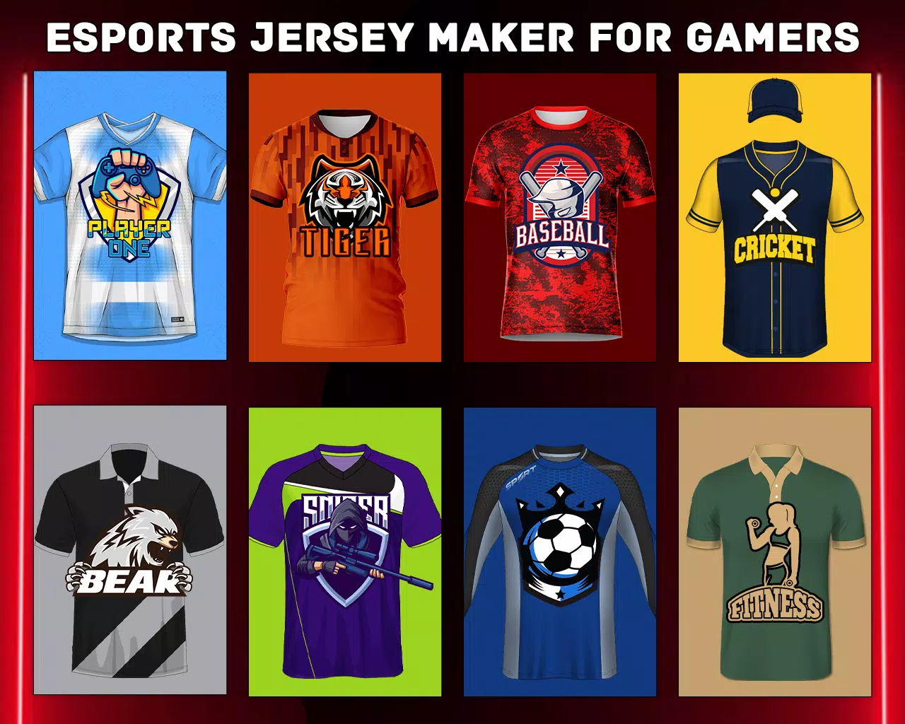 Jersey Maker Esport Gamer Screenshot1