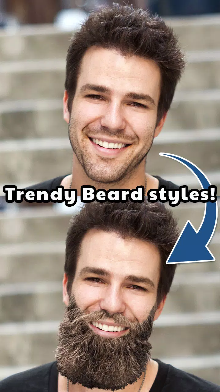 Men Hairstyle and Beard Studio Screenshot1