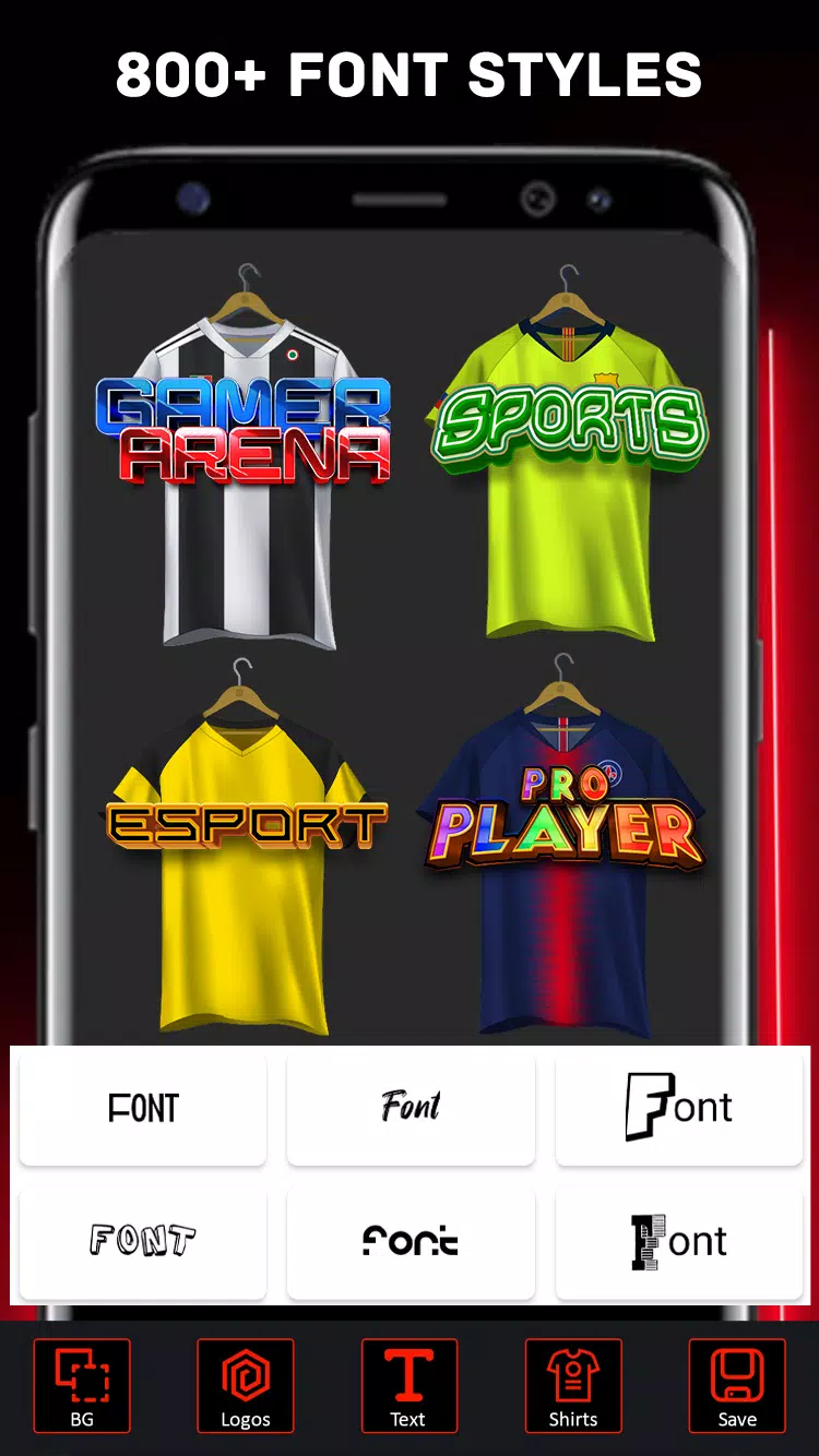 Jersey Maker Esport Gamer Screenshot5