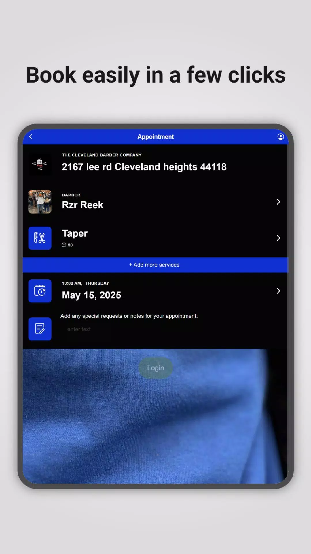 Rzr Reek booking Screenshot6
