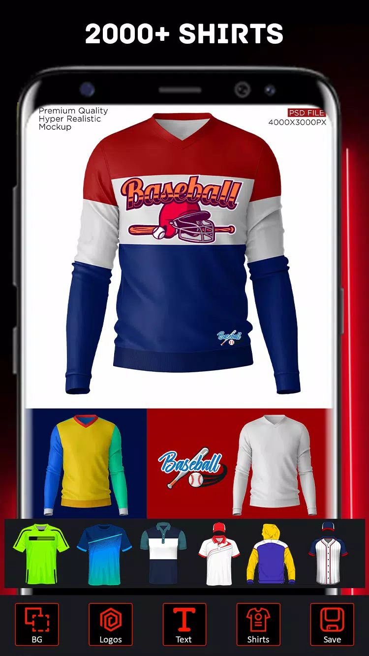 Jersey Maker Esport Gamer Screenshot6