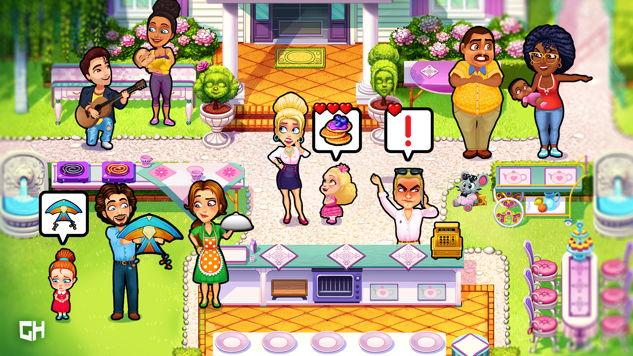 Delicious - Moms vs Dads Screenshot3