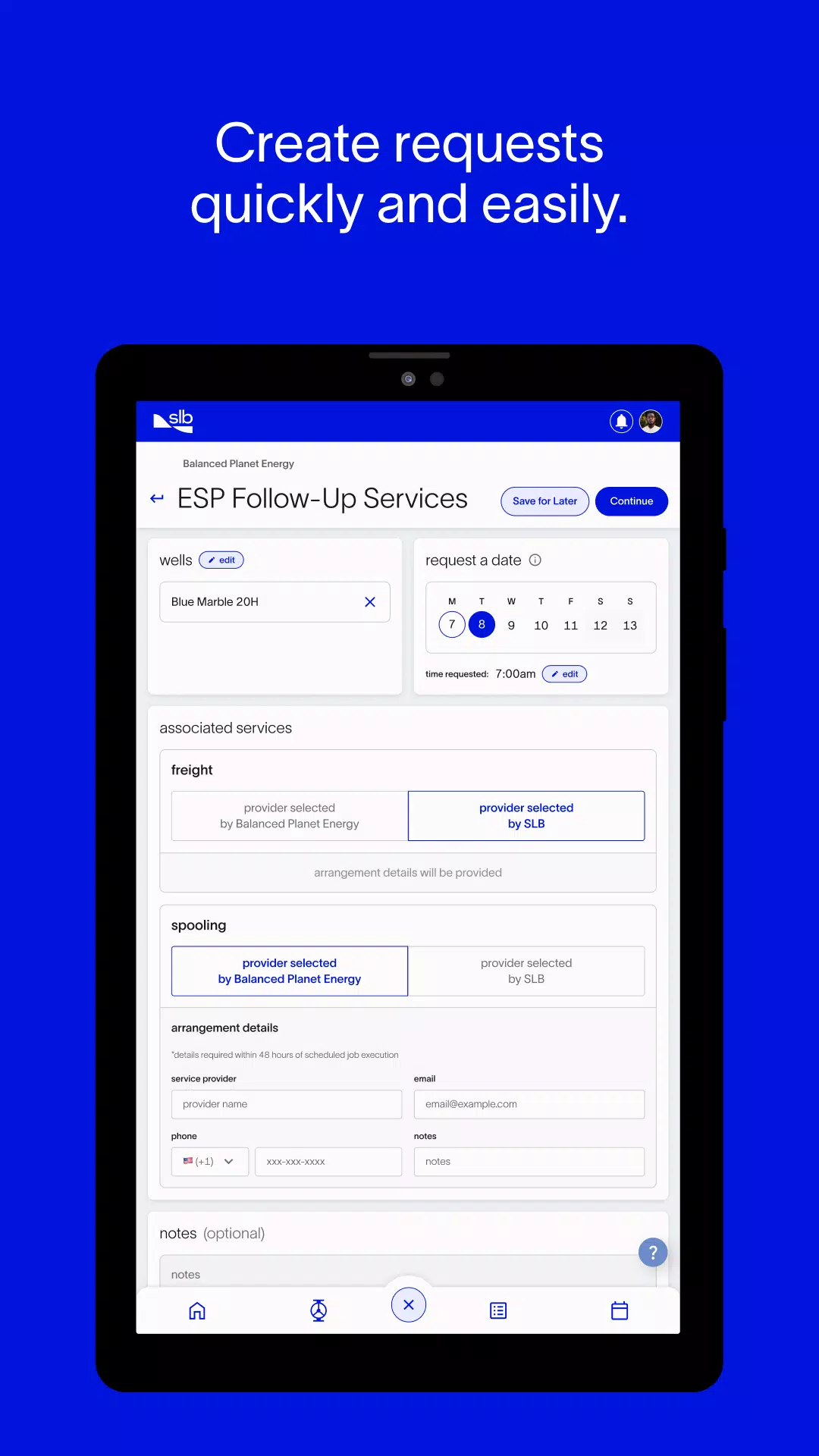 SLB Delivery Mgr Screenshot6