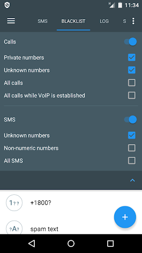 Calls Blacklist - Call Blocker Screenshot2