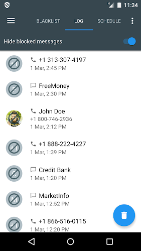 Calls Blacklist - Call Blocker Screenshot4
