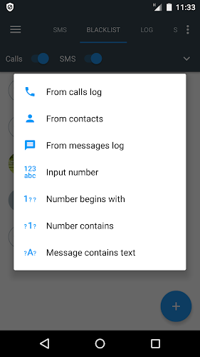 Calls Blacklist - Call Blocker Screenshot1