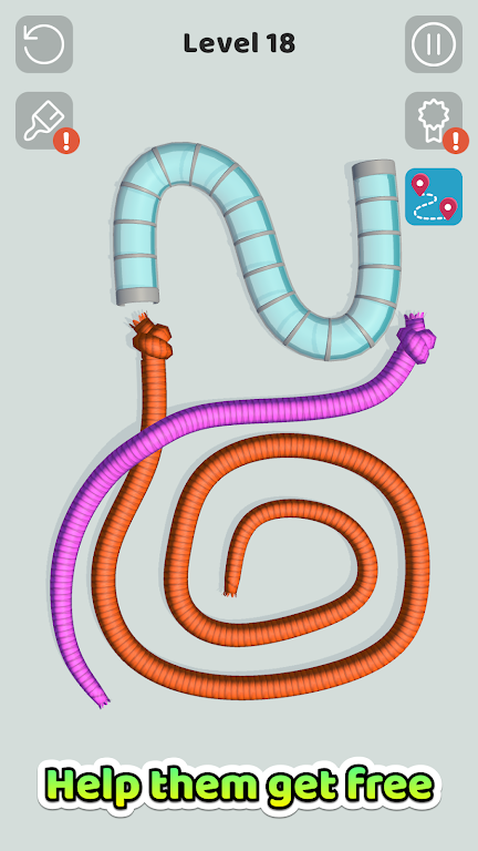 Tangled Snakes Screenshot2
