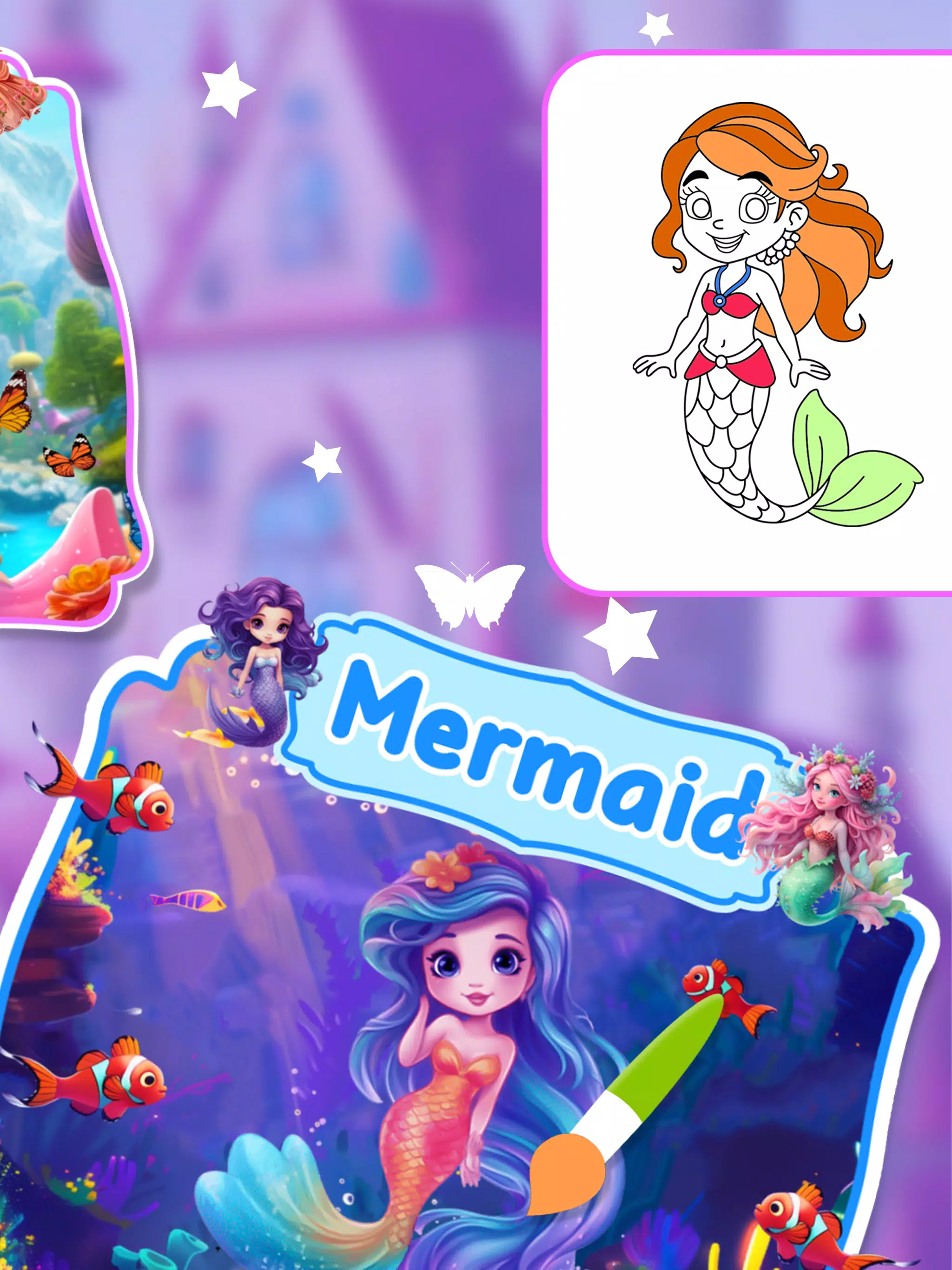 Princess Coloring Book Game Screenshot8