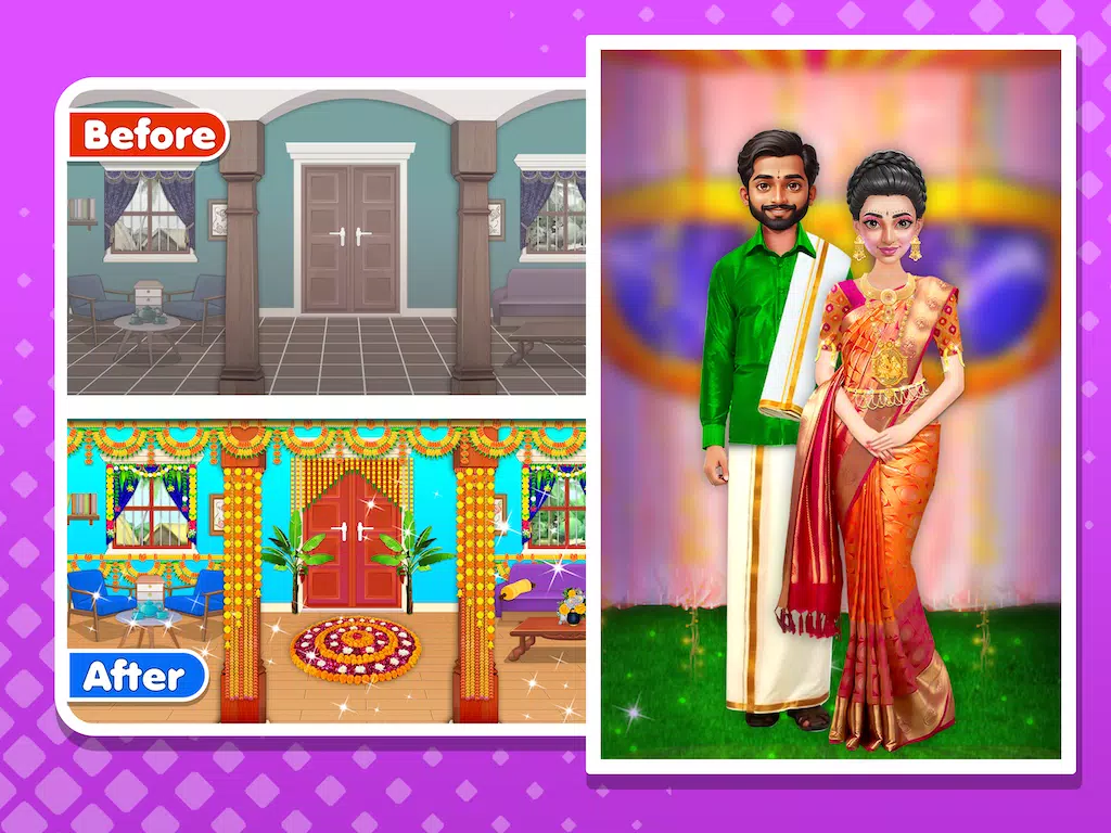 South Indian Bride Wedding Fun Screenshot2