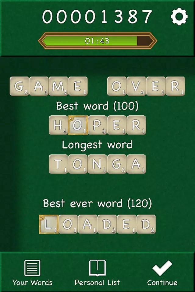 Dropwords 2 Screenshot4