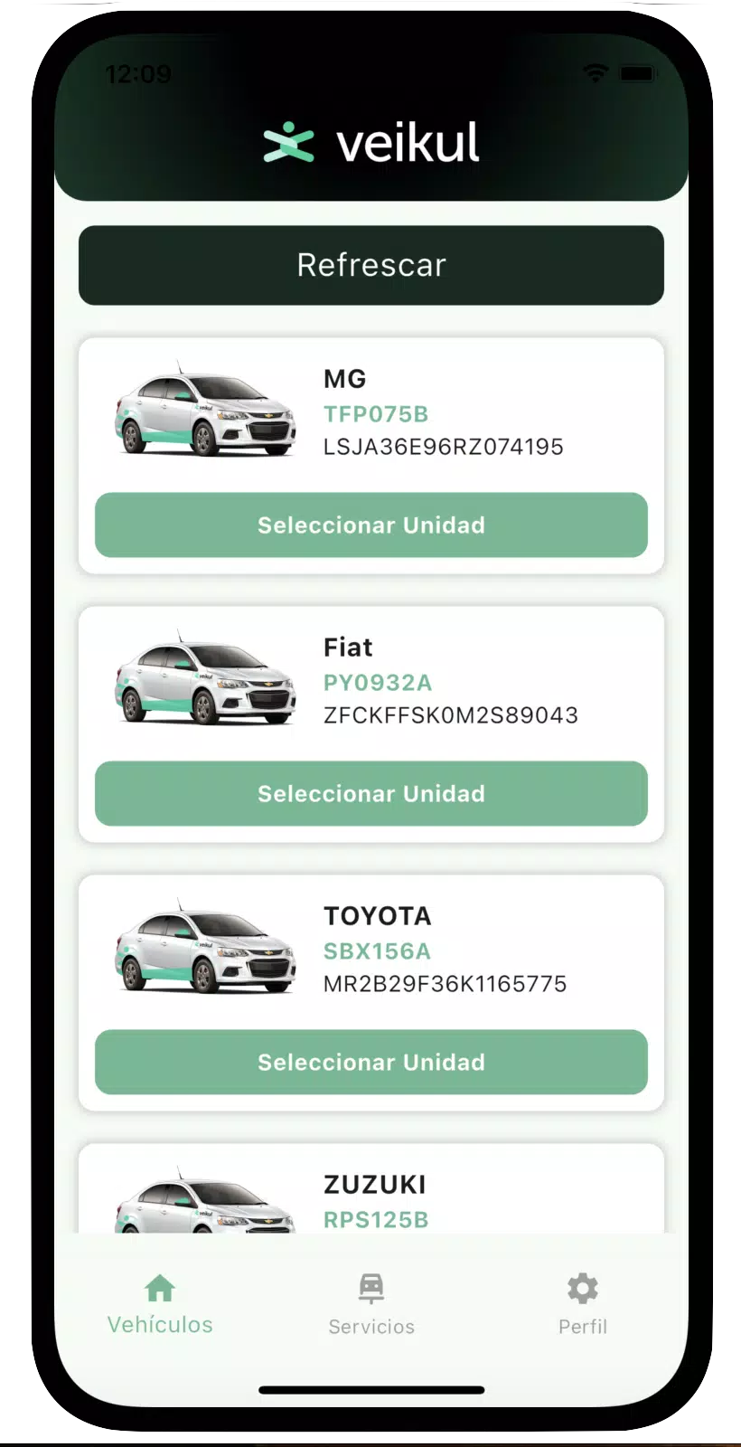 Veikul Conductores Screenshot1