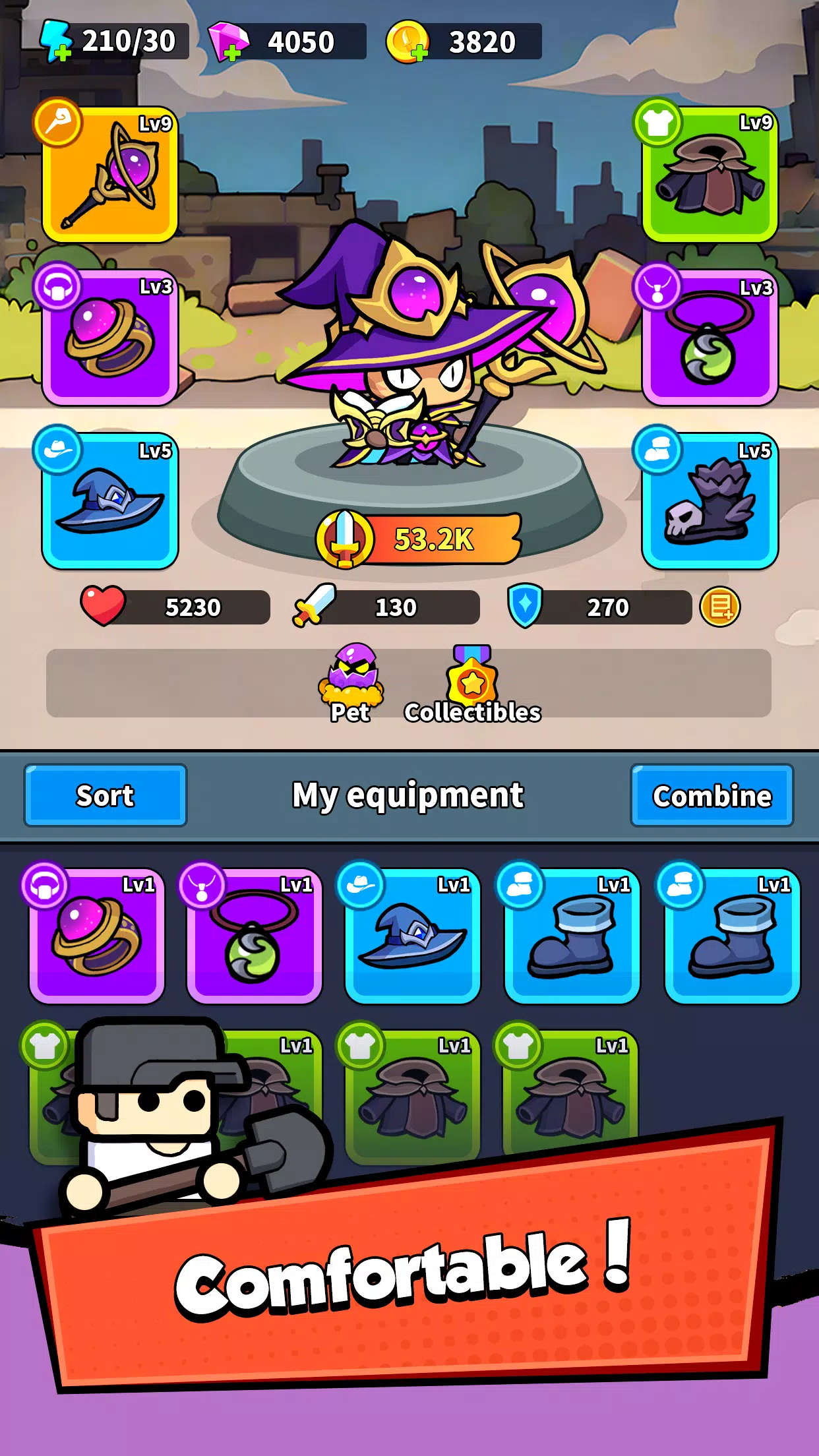 Zombie Defense: Gear Merge Screenshot2