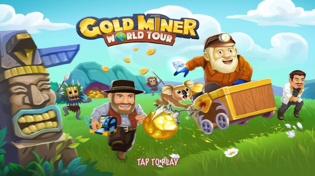 Gold Miner World Tour Screenshot1