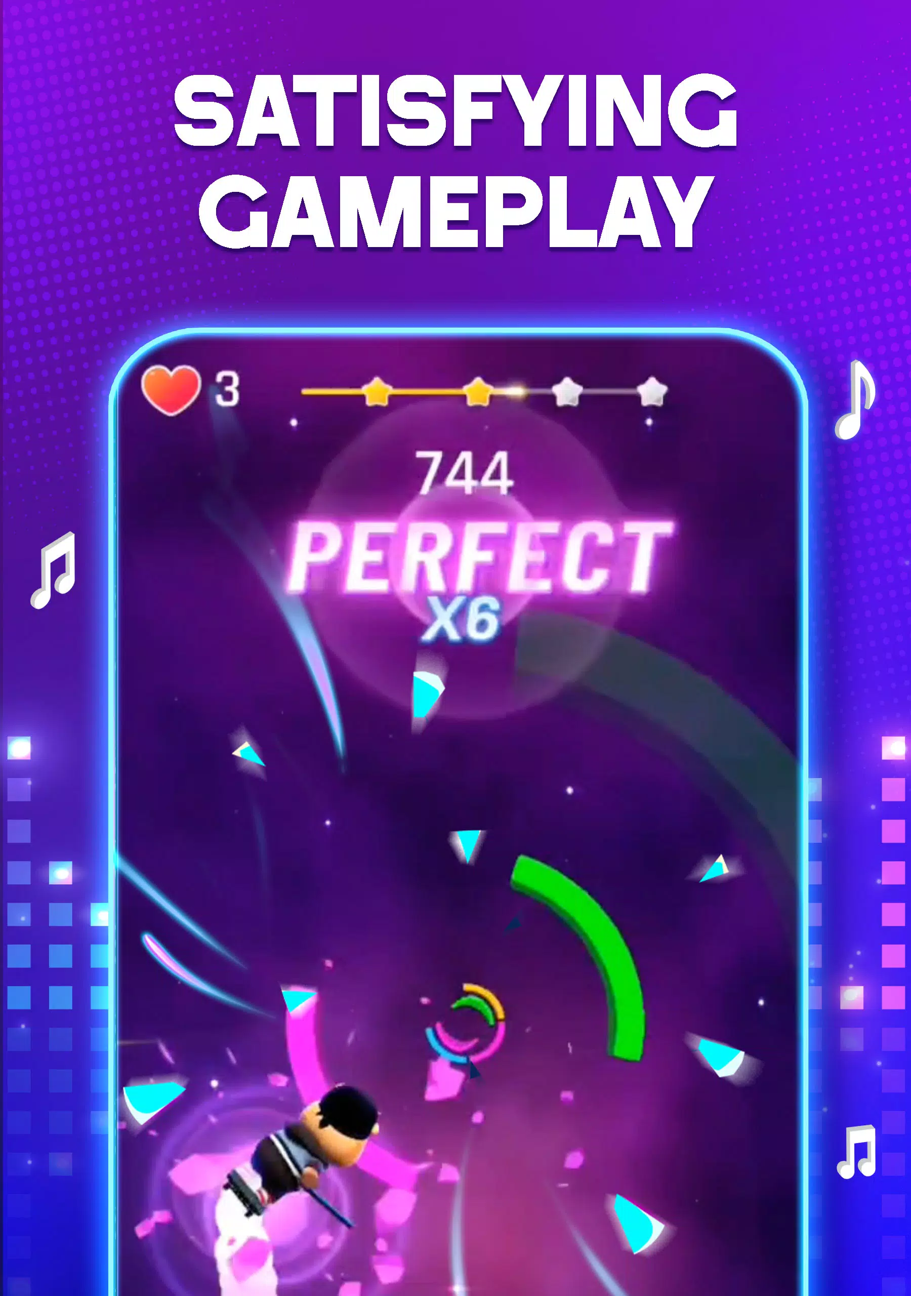 Capy Saber Surf: 3D Dance Rush Screenshot4