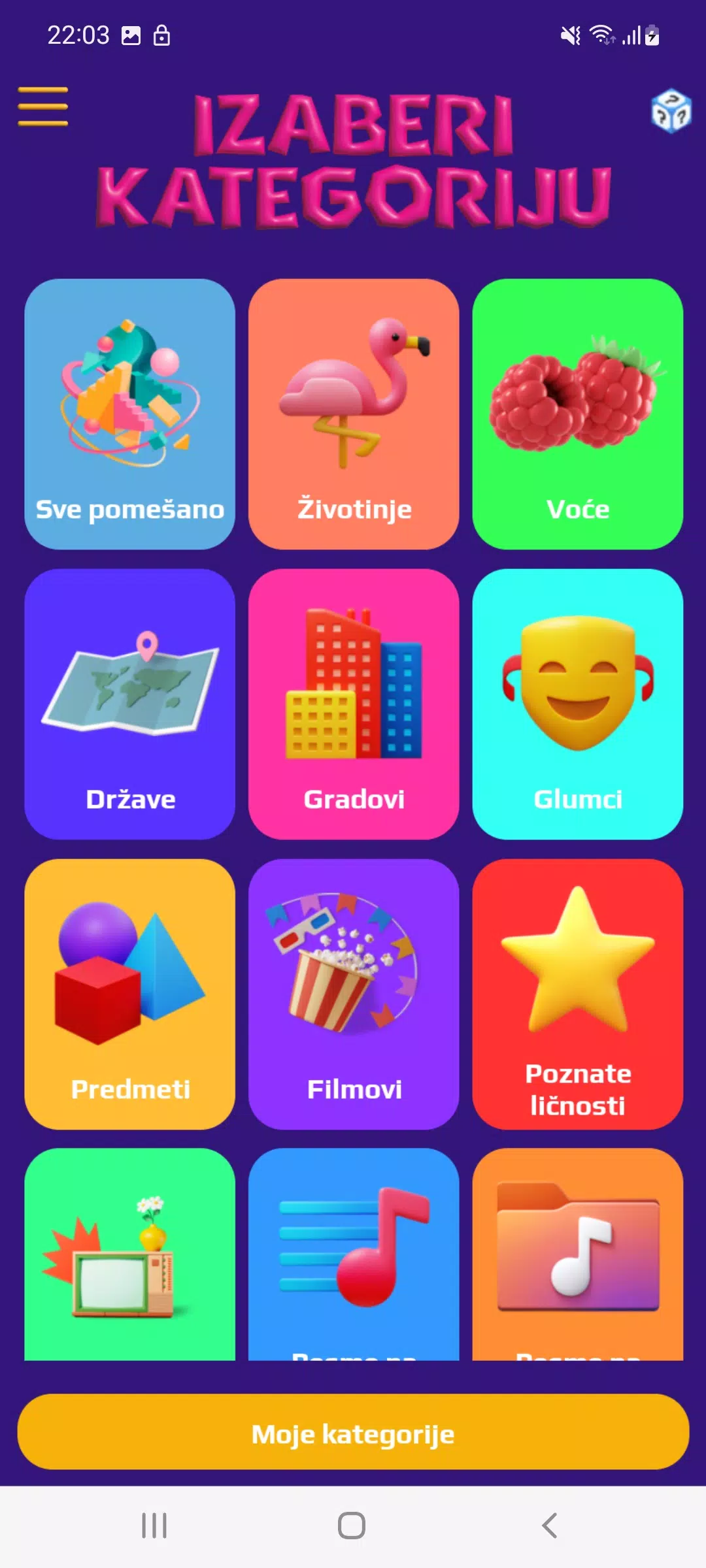 Asocijacije Screenshot1