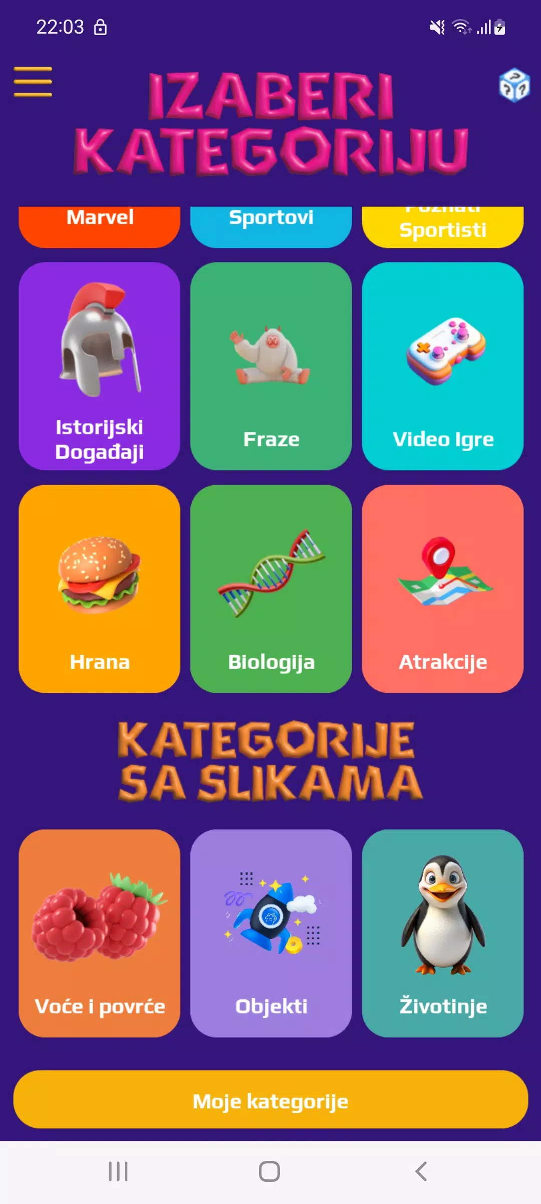 Asocijacije Screenshot2