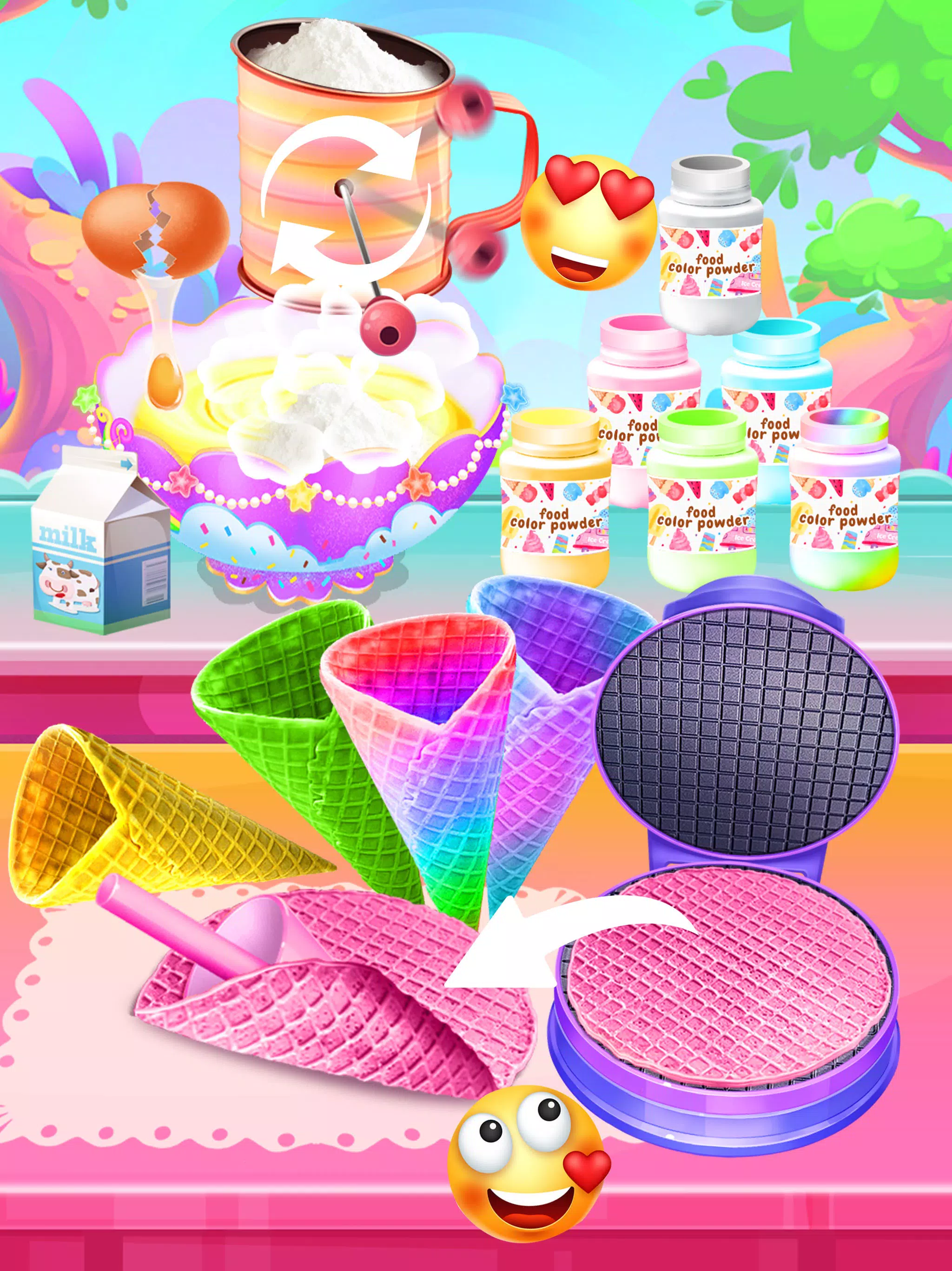 Unicorn Ice Cream Desserts Screenshot7