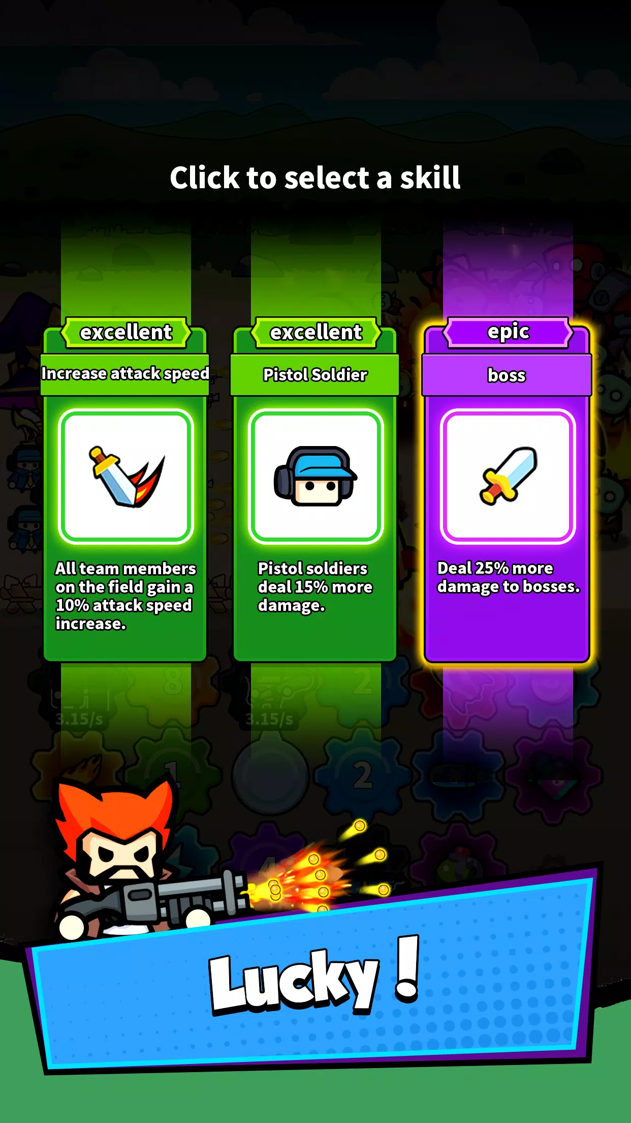 Zombie Defense: Gear Merge Screenshot4