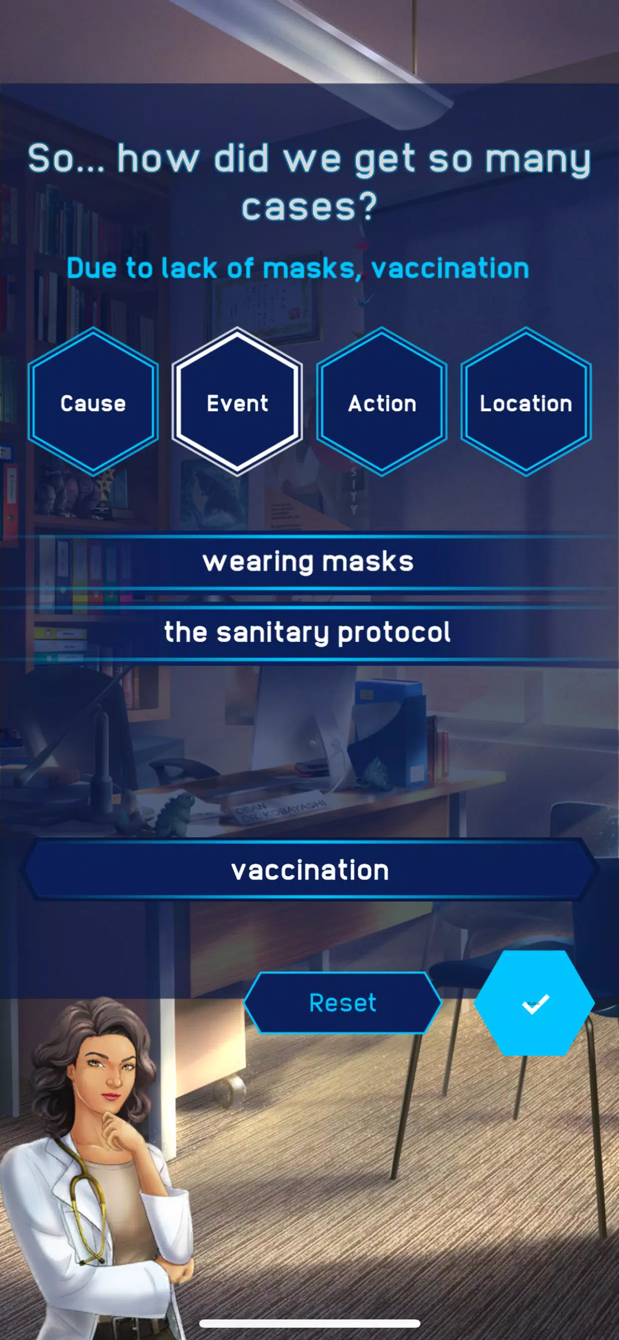 Dr. Sara: Disease Detective Screenshot4