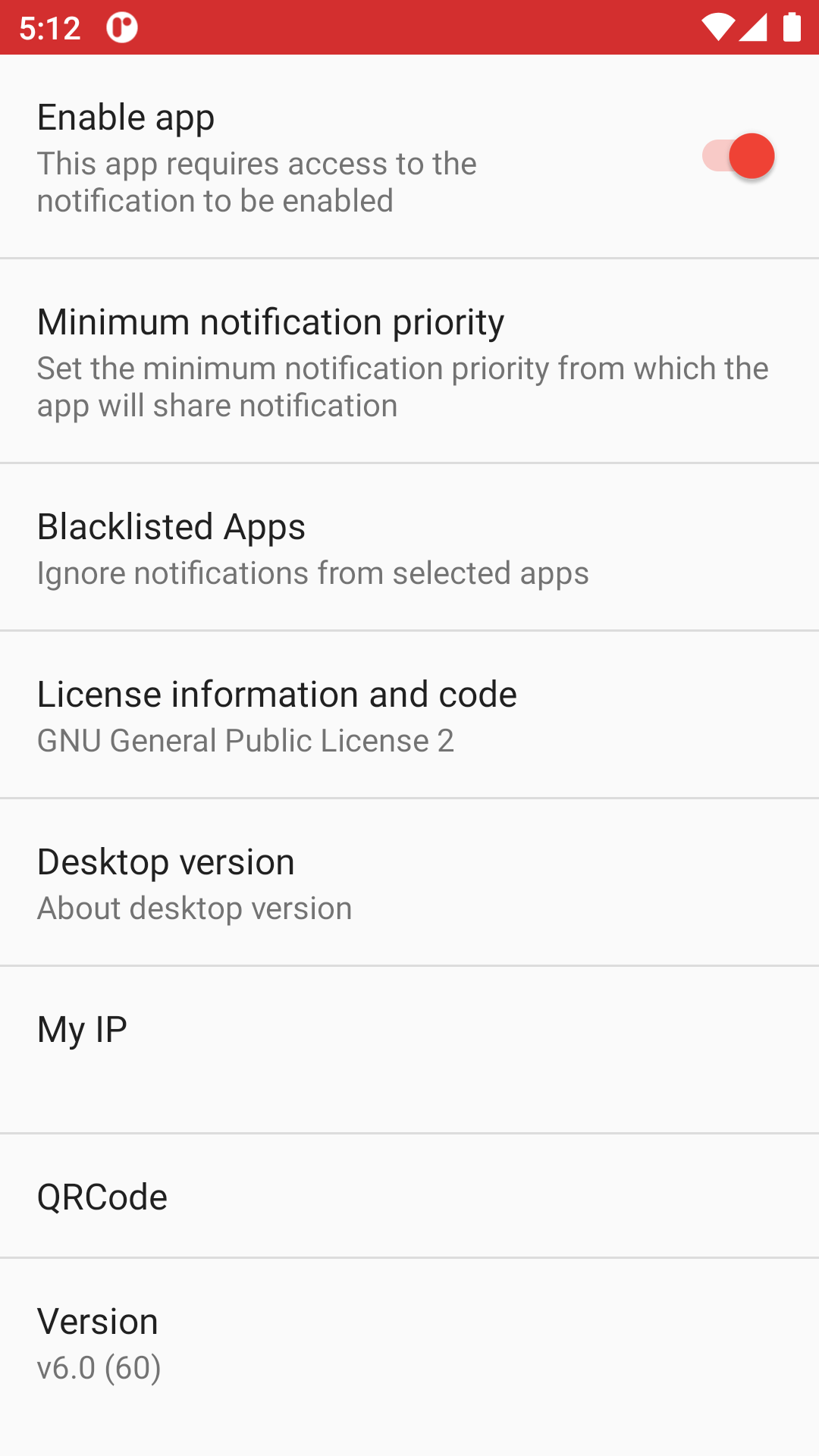BT Notifier Screenshot1