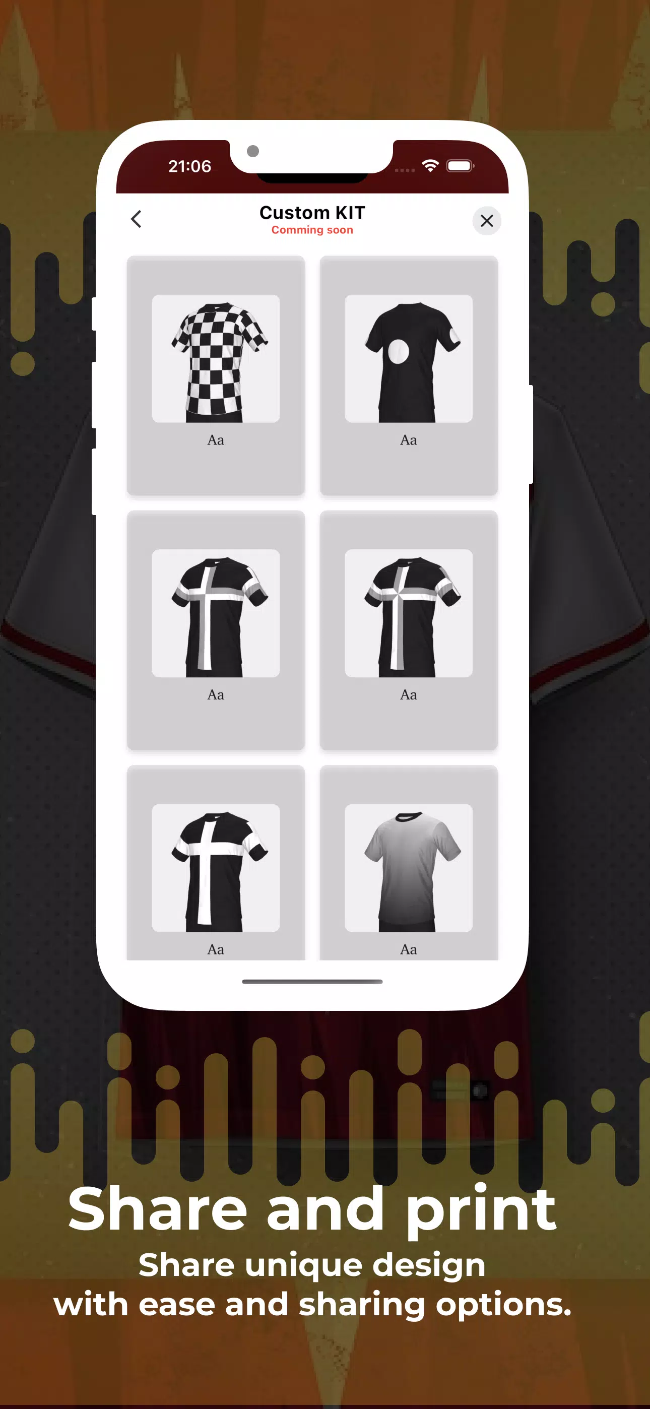 Football Jersey Kit Creator Screenshot4