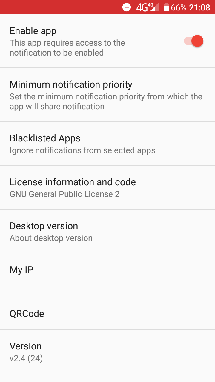 BT Notifier Screenshot3