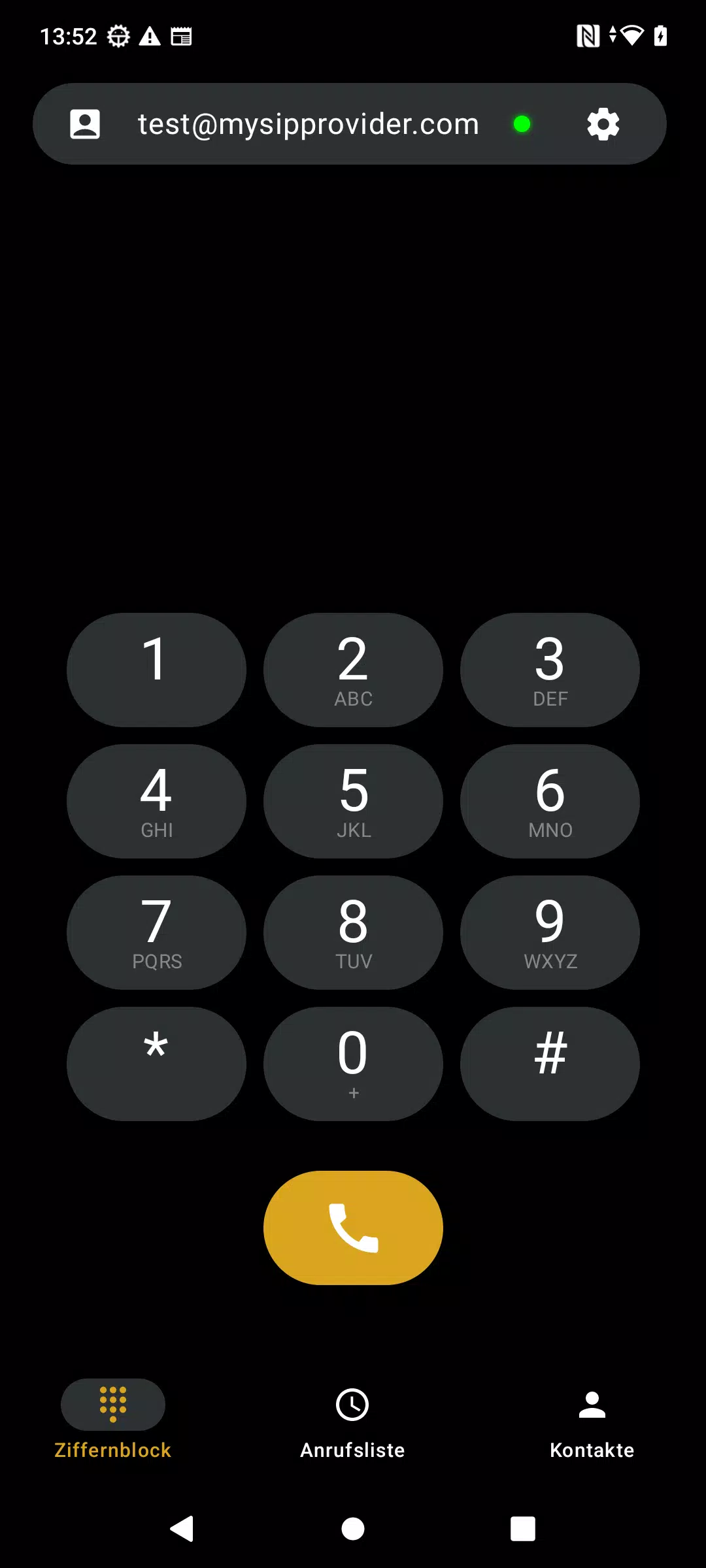 Smart-SIP-Phone Screenshot1