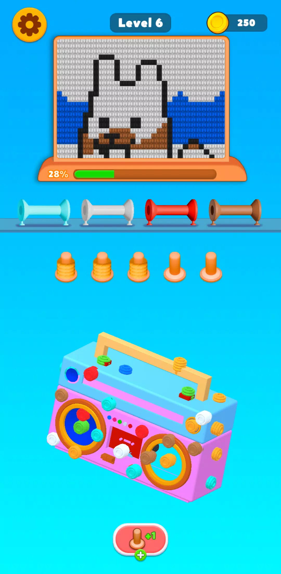 Wool Puzzle 3D Screenshot1