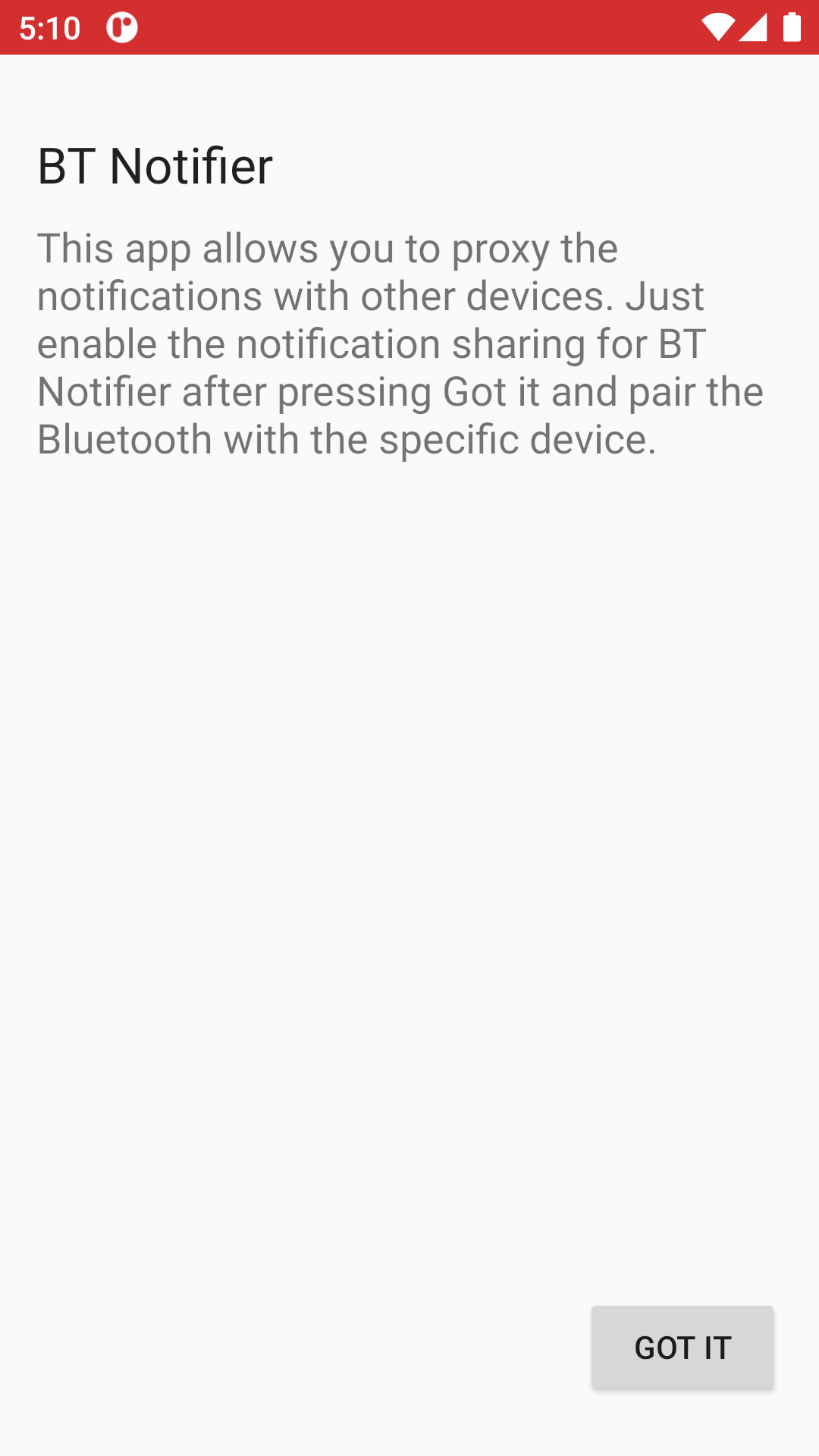 BT Notifier Screenshot2