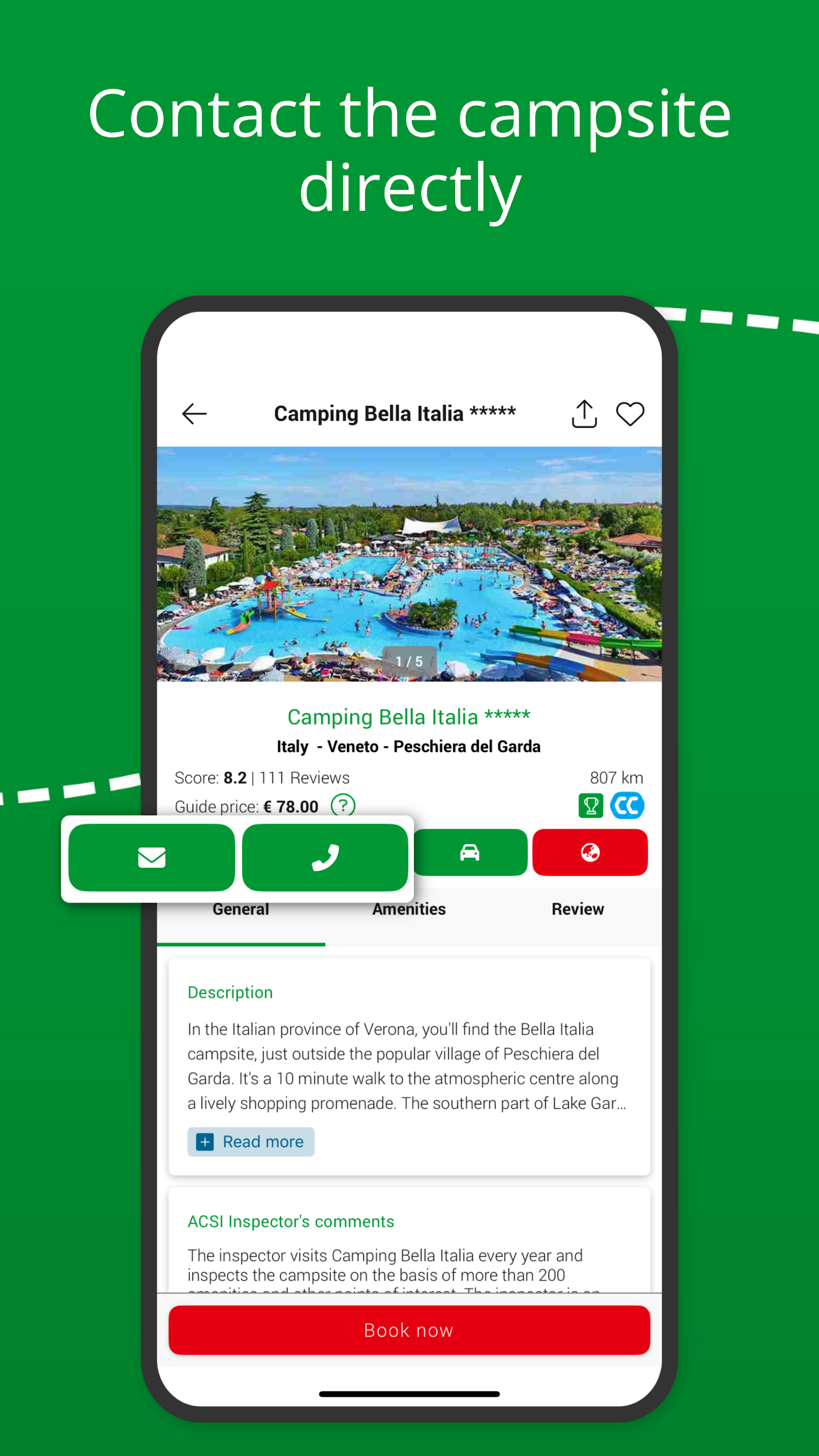 ACSI Campsites Europe Screenshot7