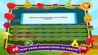 Fruit Learn Alphabet Games - Learning Fruits Name Screenshot1