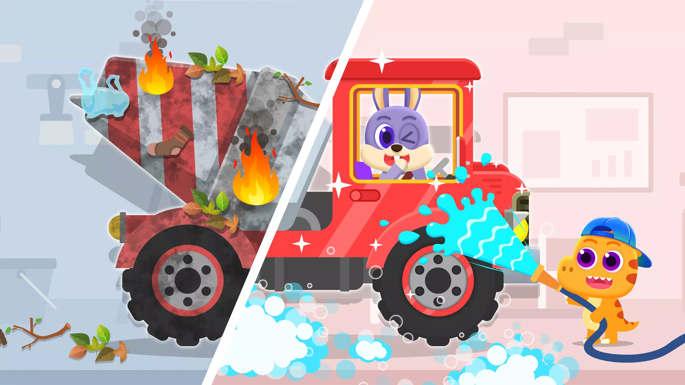 Car Wash Car Games for kids Screenshot1