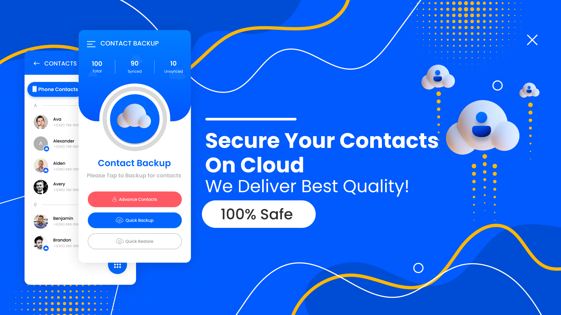 Contacts Backup Screenshot1