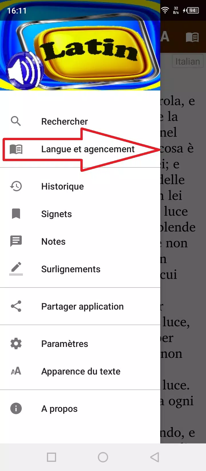 Latin English Screenshot3
