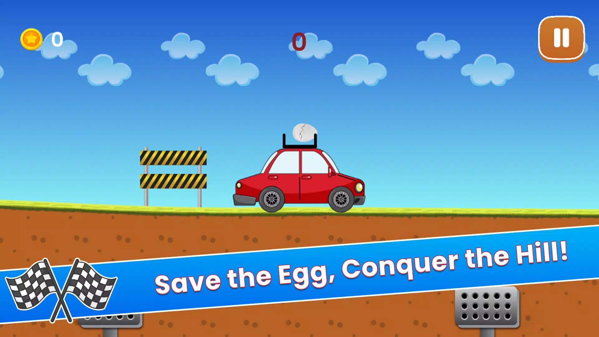 Hill Climb: Save Egg Screenshot2