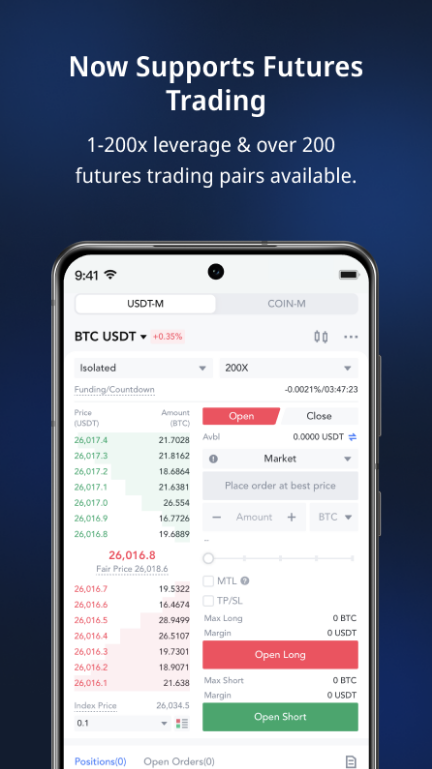 MEXC-Buy & Sell Bitcoin Screenshot4