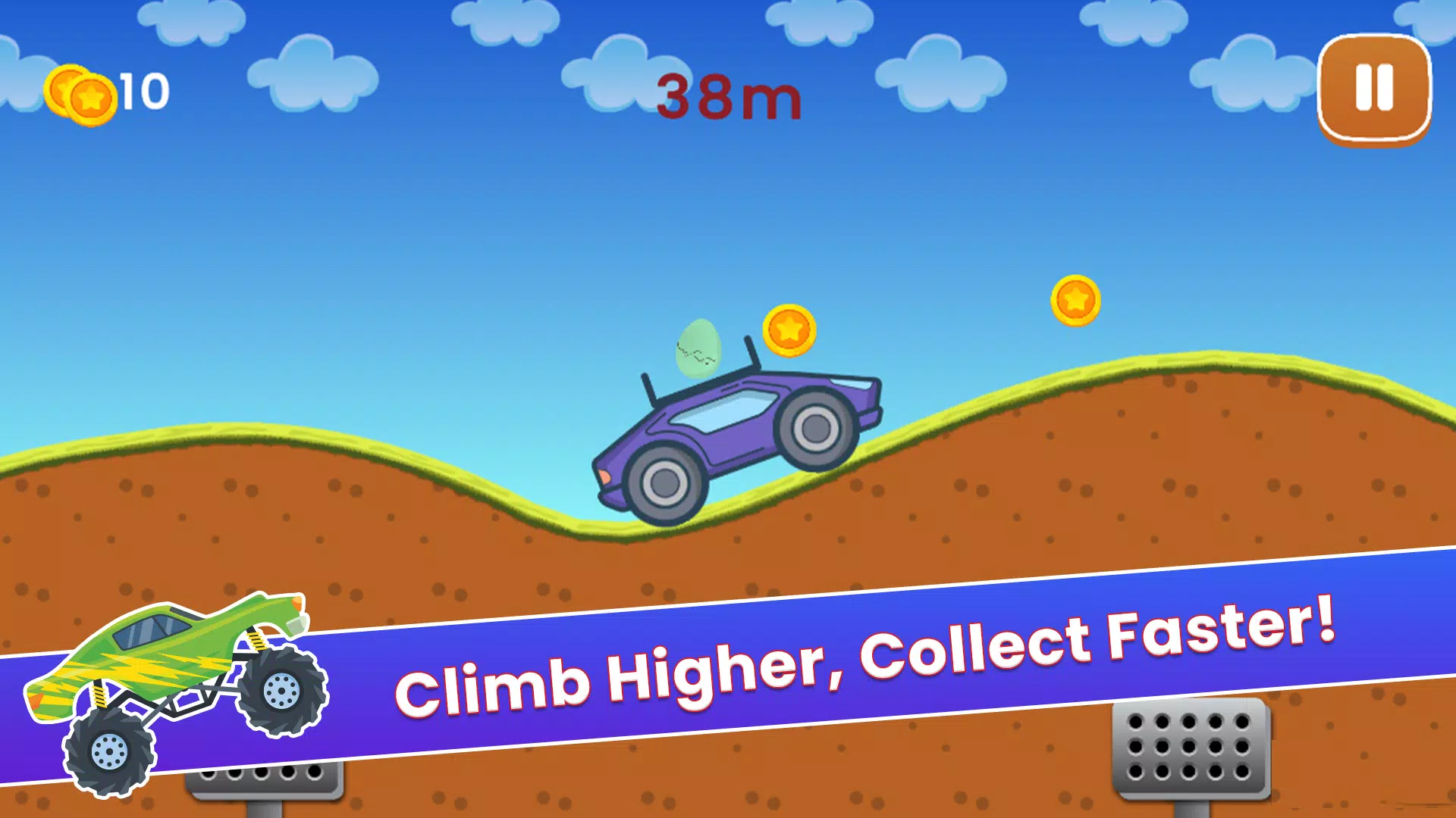 Hill Climb: Save Egg Screenshot5