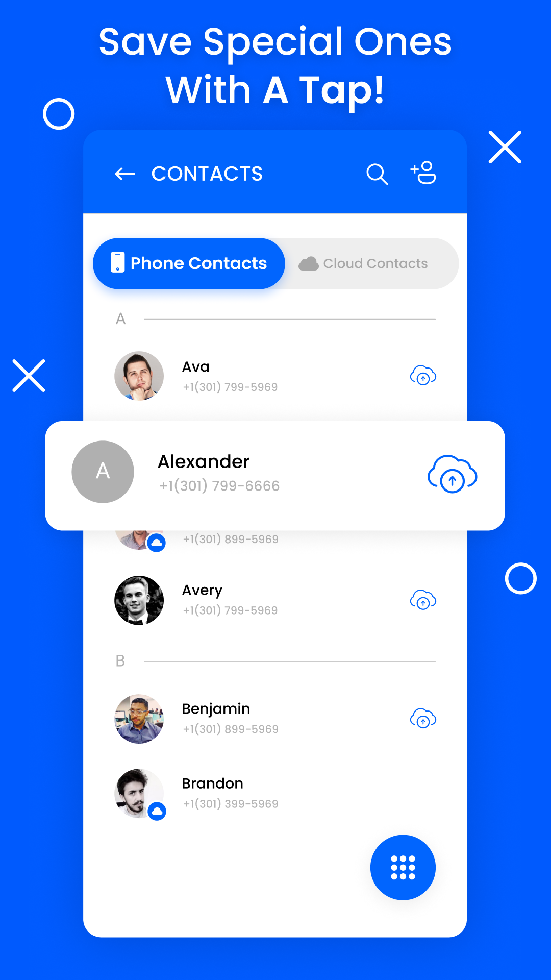Contacts Backup Screenshot3