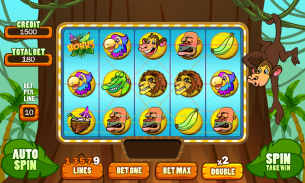 Monkey Slot Machine Mania Free Screenshot1