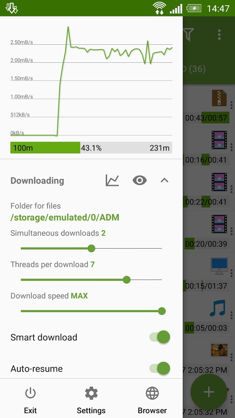 Advanced Download Manager & Torrent downloader Screenshot2