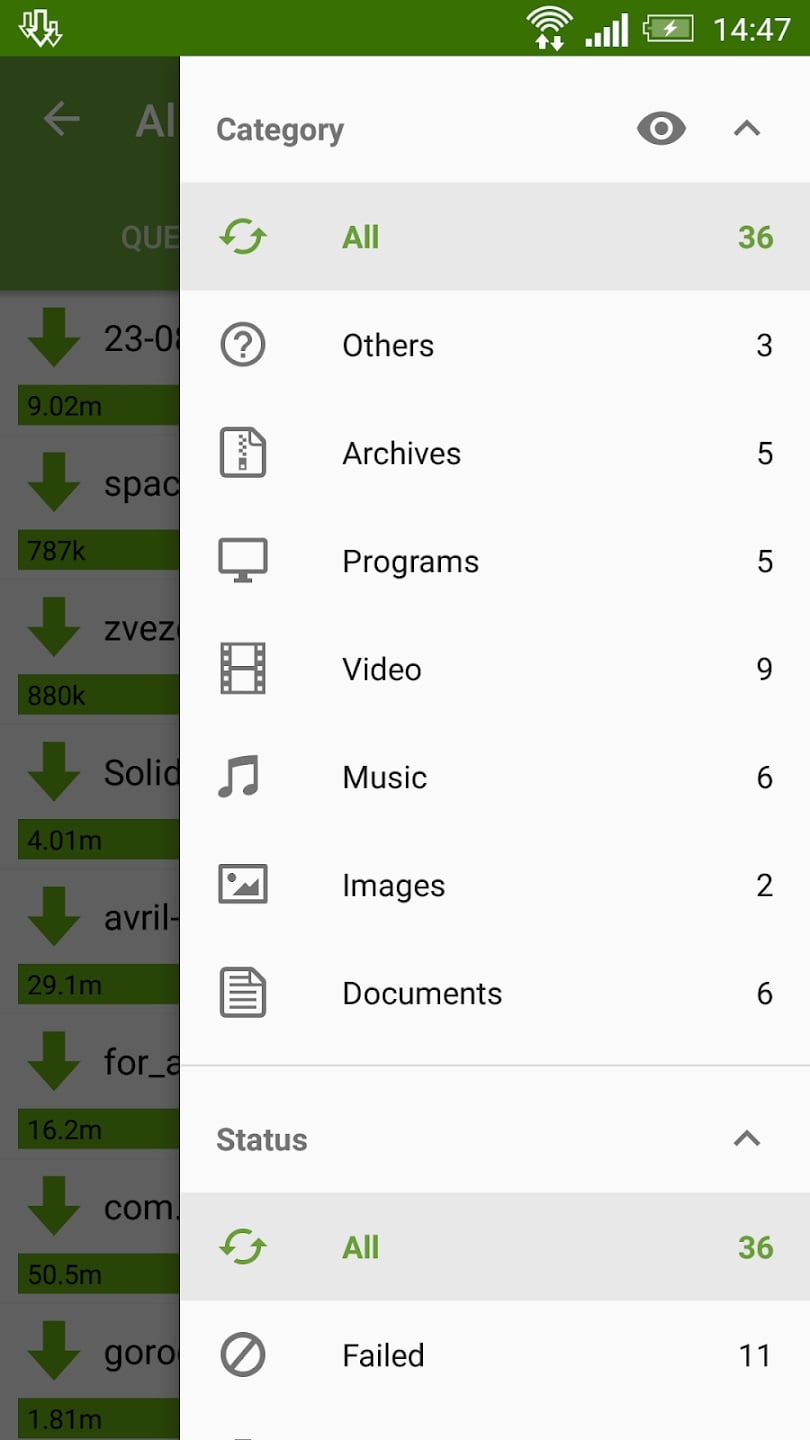 Advanced Download Manager & Torrent downloader Screenshot4