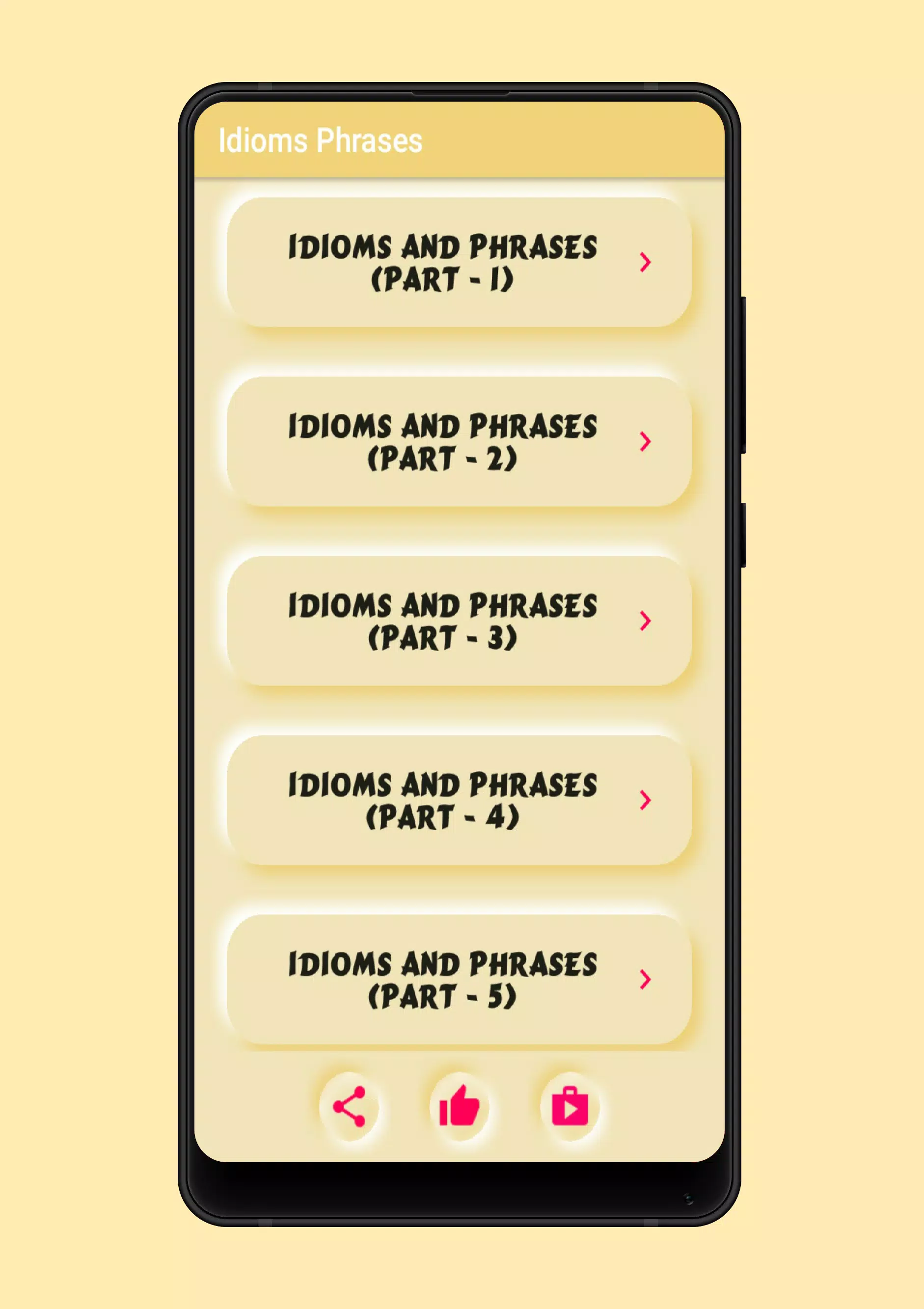 Idioms and Phrases in Bangla Screenshot3