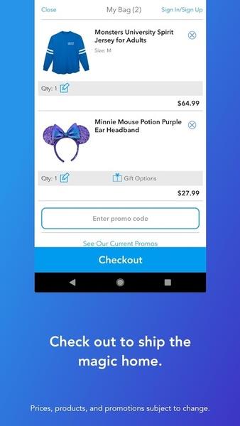 Disney Store Screenshot5
