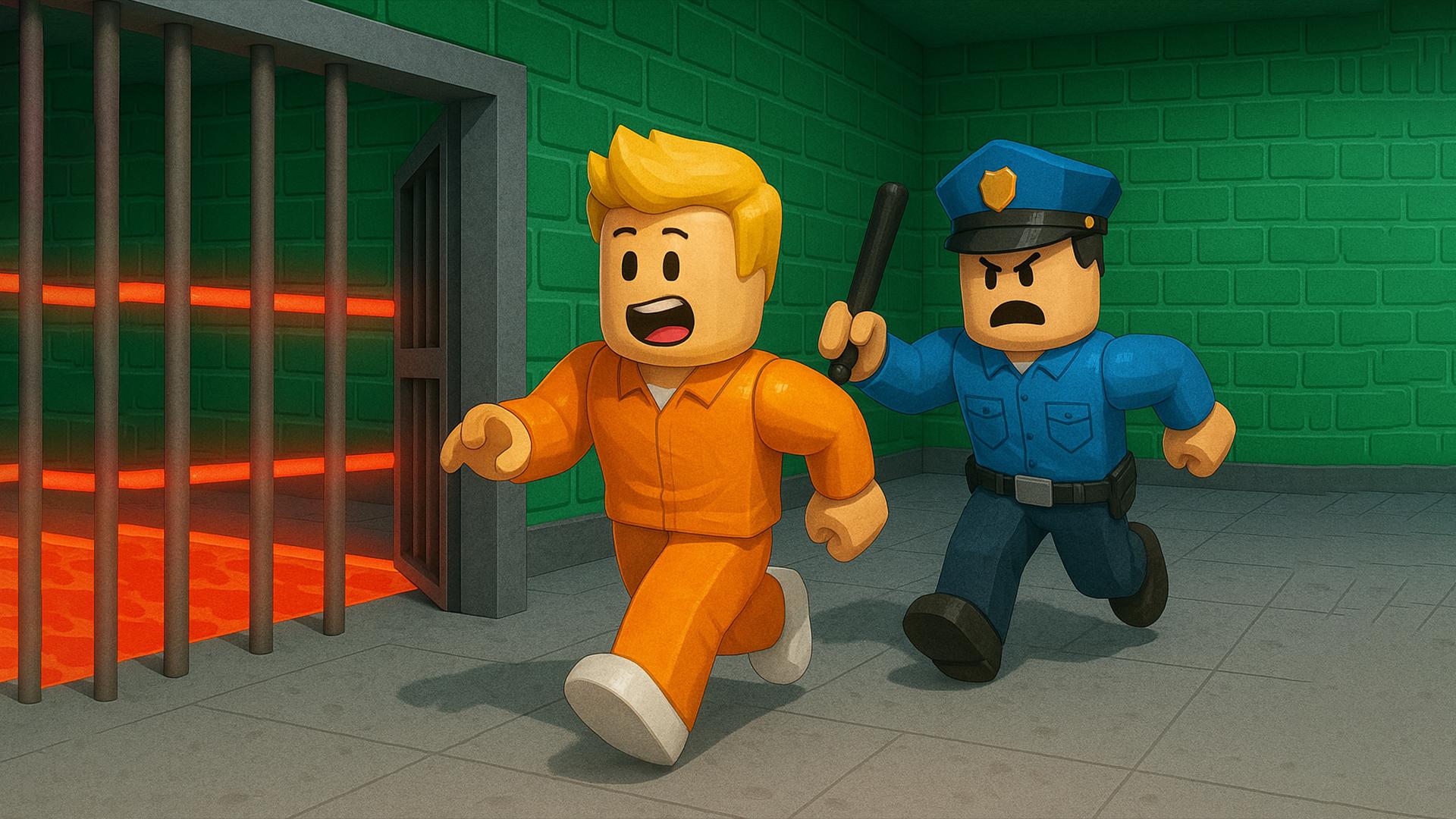 Obby Prison Escape Jail Run Screenshot2