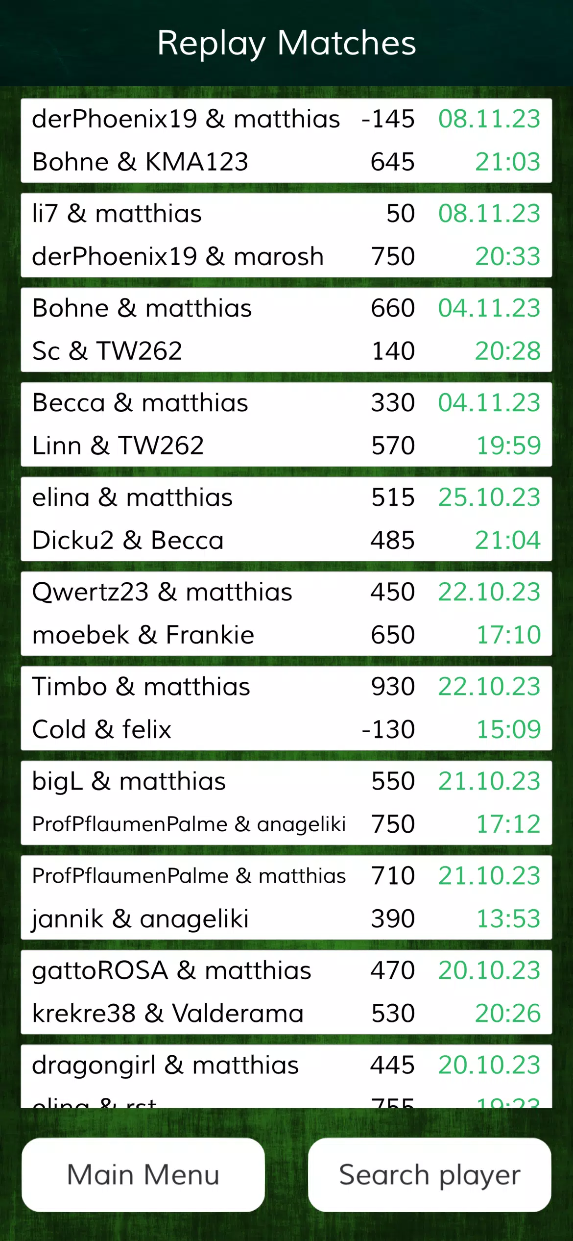 Tichu one Screenshot5