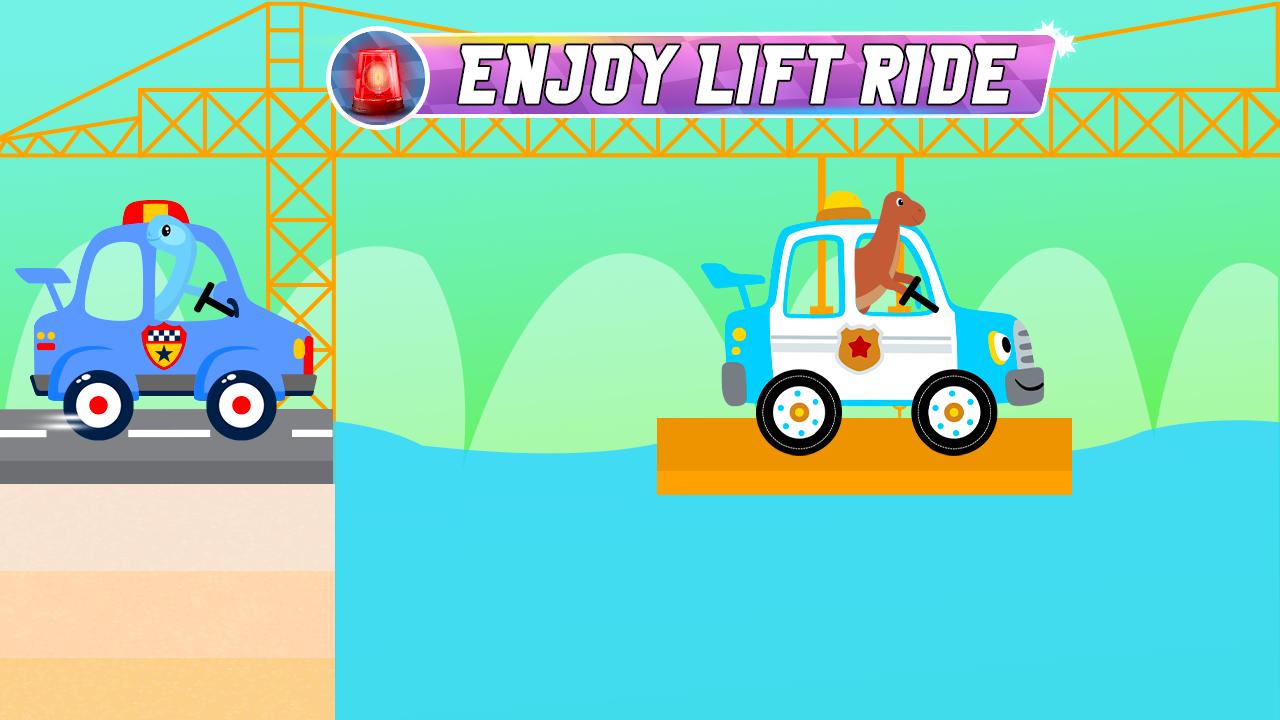 Dinosaurs Police Cars Workshop Screenshot8