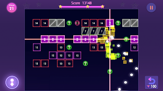 Neon Bricks Master Screenshot2