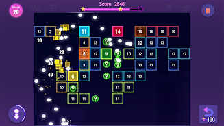 Neon Bricks Master Screenshot3