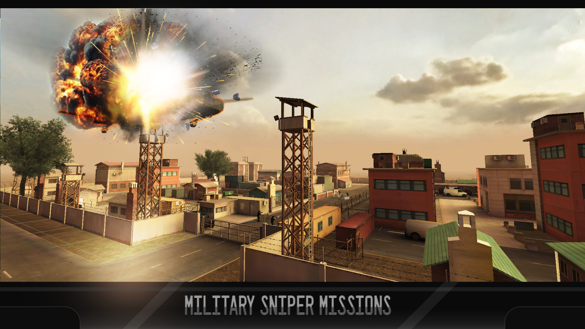 Black Commando 3D War Sniper Screenshot2